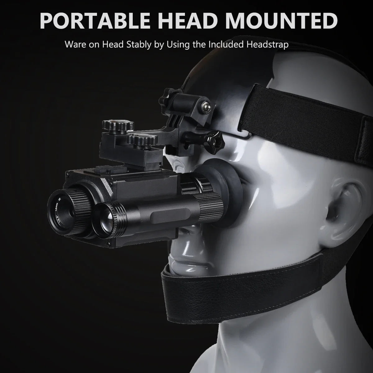 Megaorei HD 1080P Night Vision Monocular 5X Zoom IR 940nm