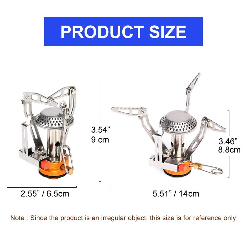 Widesea Camping Cookware Set Three Person Outdoor Tableware Kit