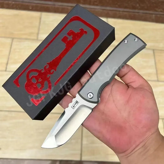 DIY Supplies Compact Folding Knife 229 Titanium M390 EDC