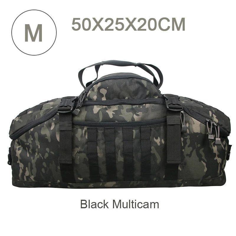 LQARMY Molle Tactical Backpack For Hiking Camping Travel