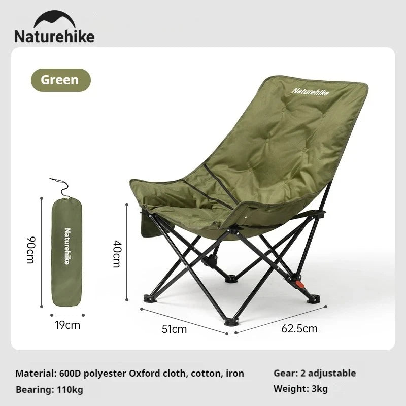 Naturehike Sea Star Recliner Moon Chair Outdoor Folding Camping Seat