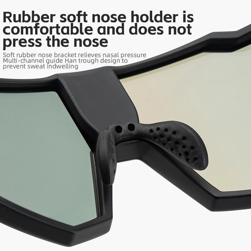 ROCKBROS Polarized Cycling Glasses UV400 Photochromic Goggles