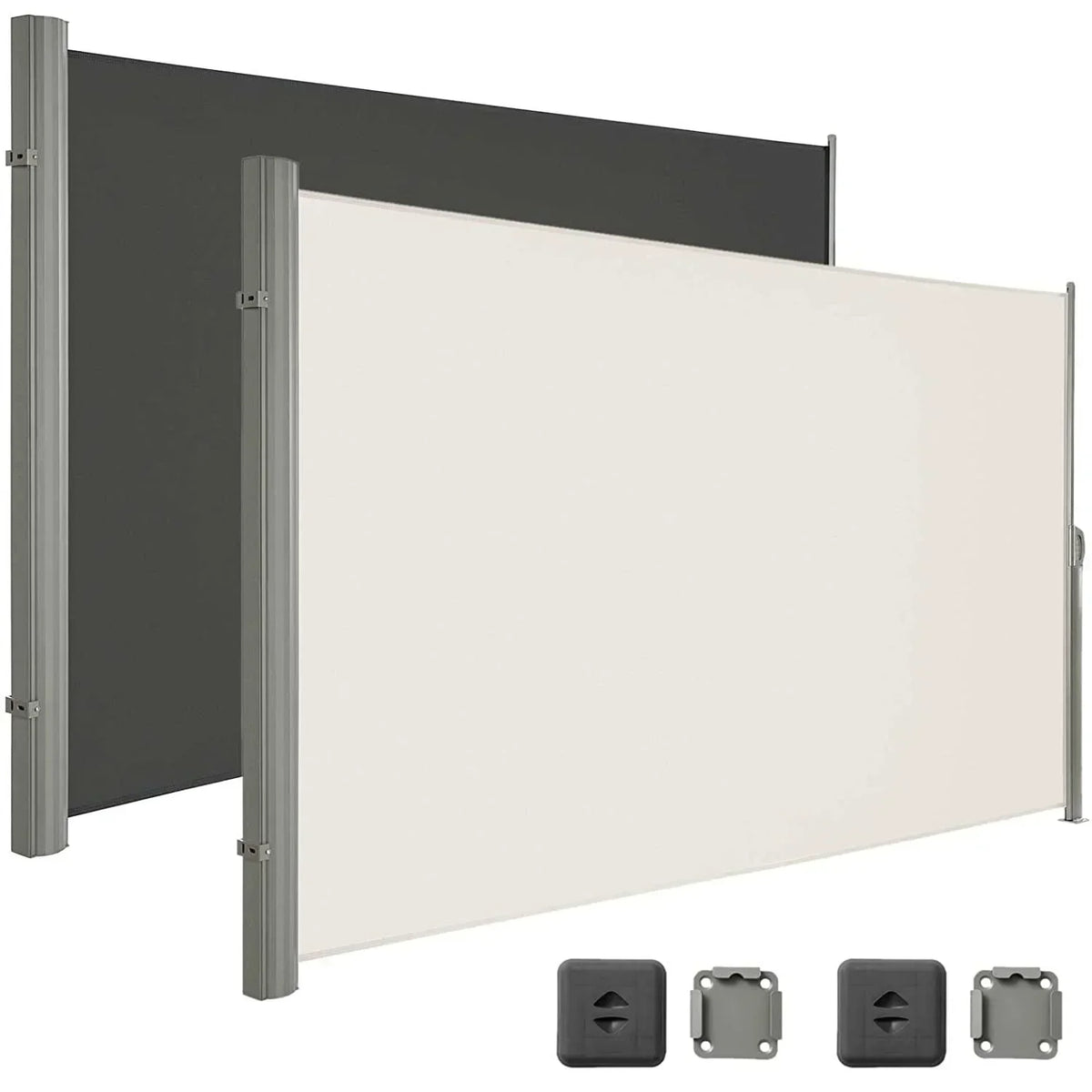 Mvpower Retractable Side Awning Garden Privacy Divider