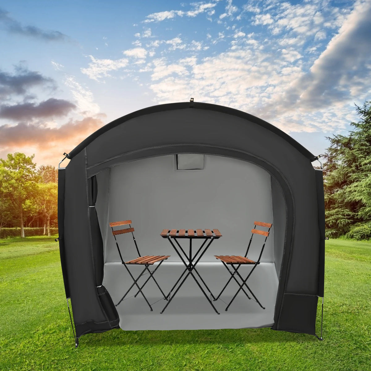 Bike Storage Shed For 1 To 4 Bikes Waterproof Shelter