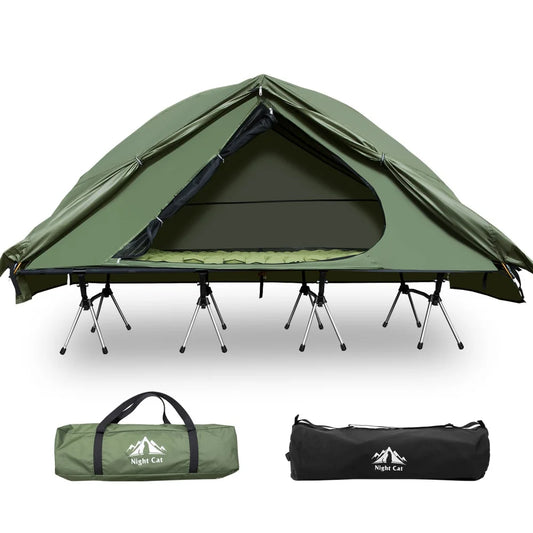 Night Cat Elevated Camping Cot Tent Heavy Duty Off Ground