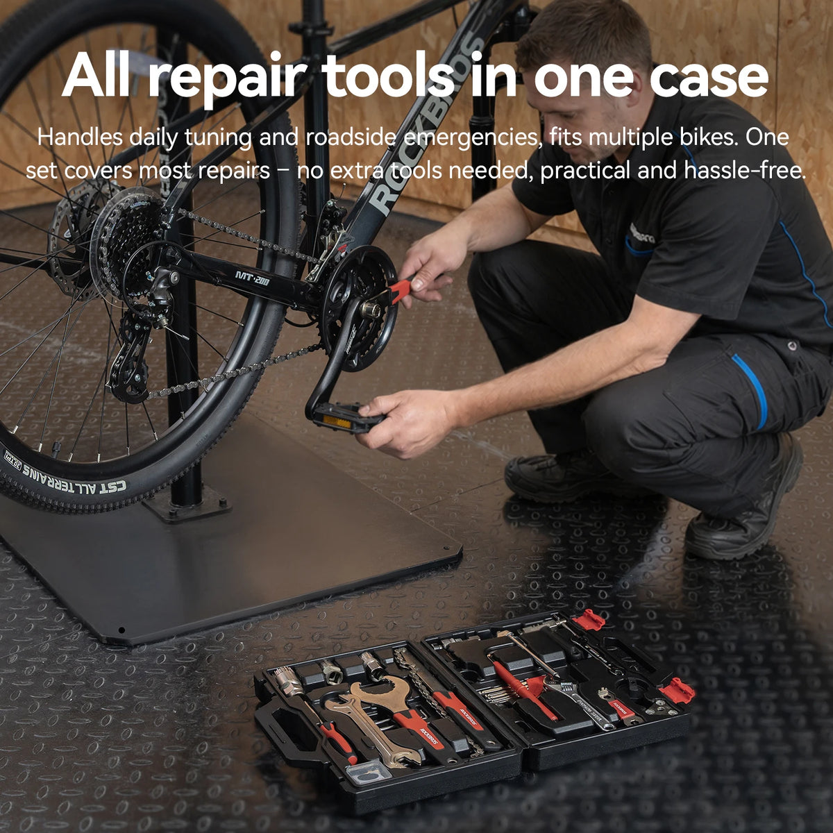 Rockbros 22 In 1 Multifunctional Bicycle Repair Tools Kit