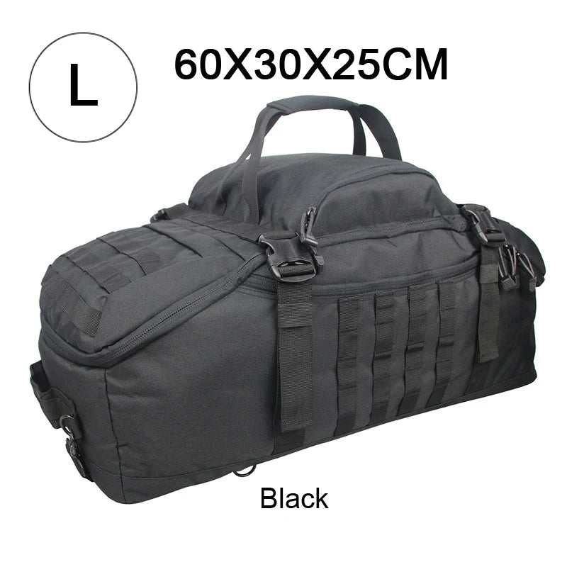 LQARMY Molle Tactical Backpack For Hiking Camping Travel
