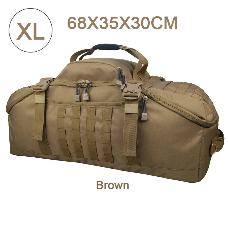 LQARMY Molle Tactical Backpack For Hiking Camping Travel