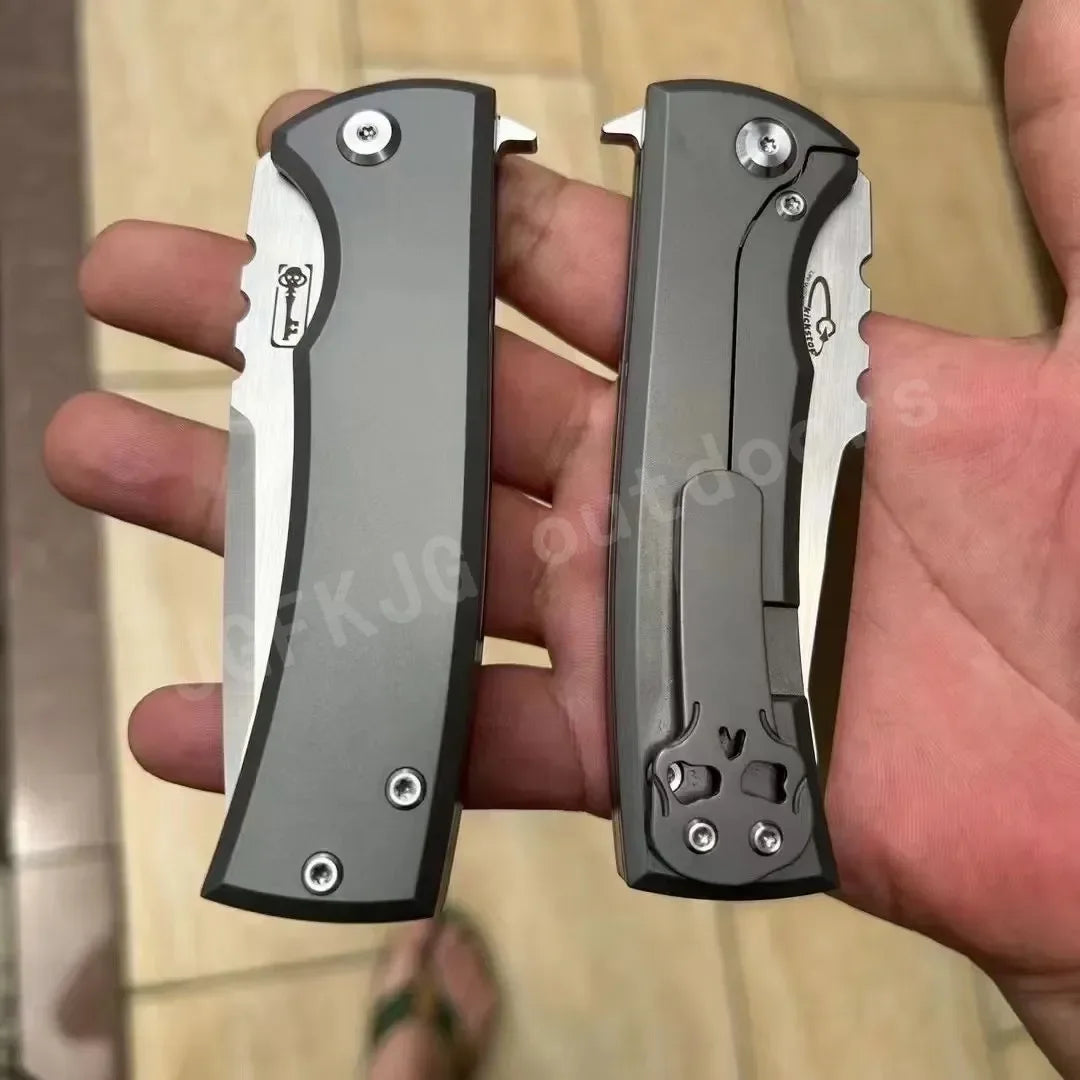 DIY Supplies Compact Folding Knife 229 Titanium M390 EDC