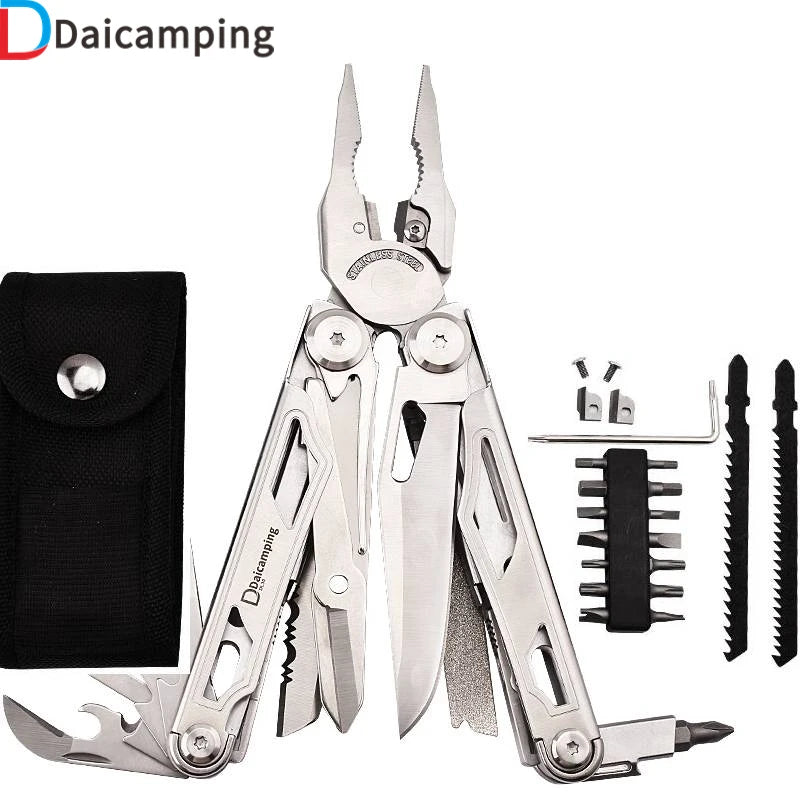 Daicamping DL30 Multitool Pliers Scissors Survival Gear