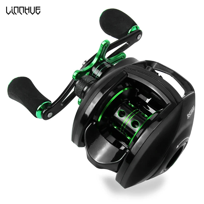 LINNHUE Best Baitcasting Reel BS2000 8.1:1 High Speed