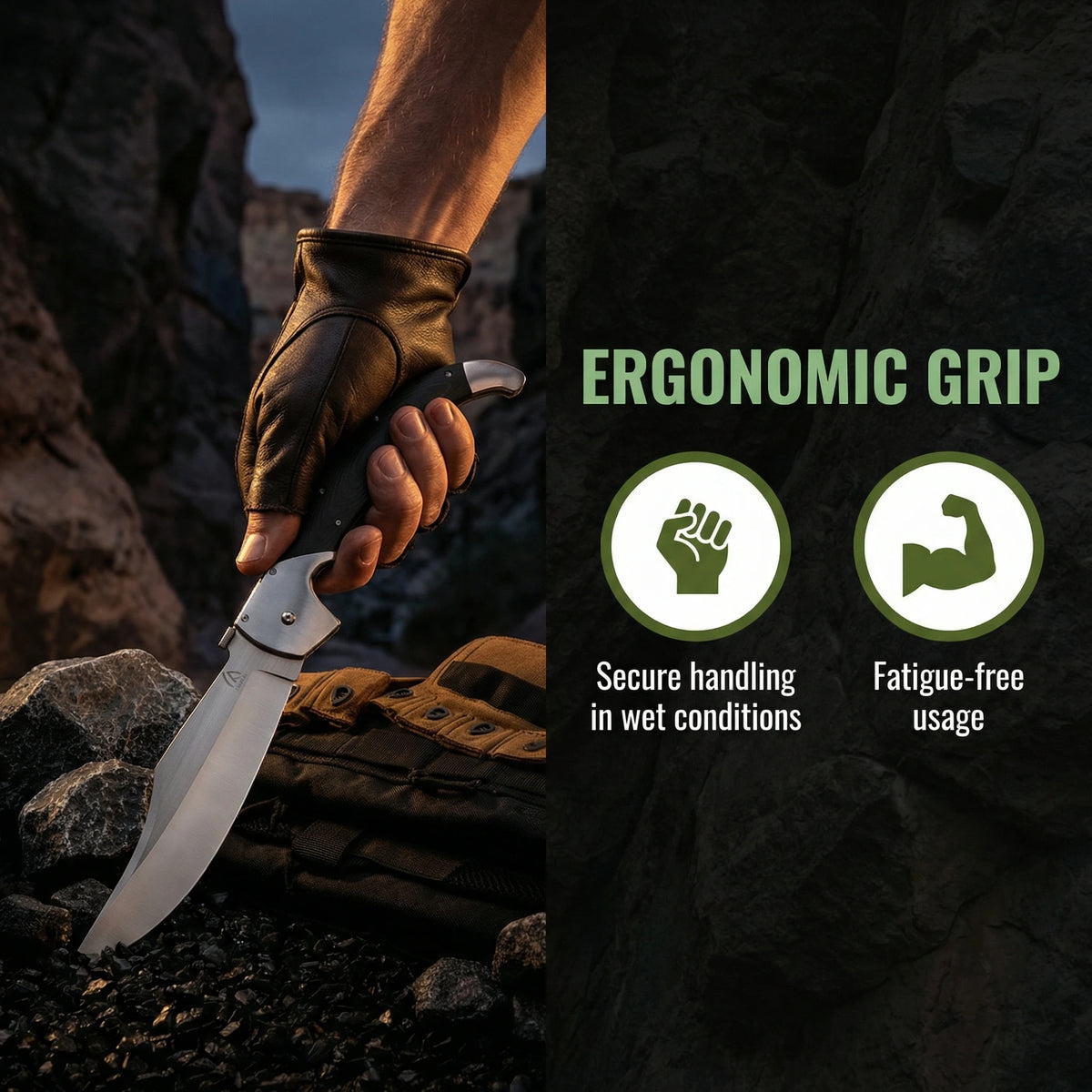 Portable Steel Folding Knife For Outdoor Hiking And Camping