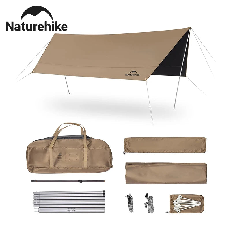 Naturehike Waterproof Sun Shelter Canopy For Family Outdoor Beach Tent