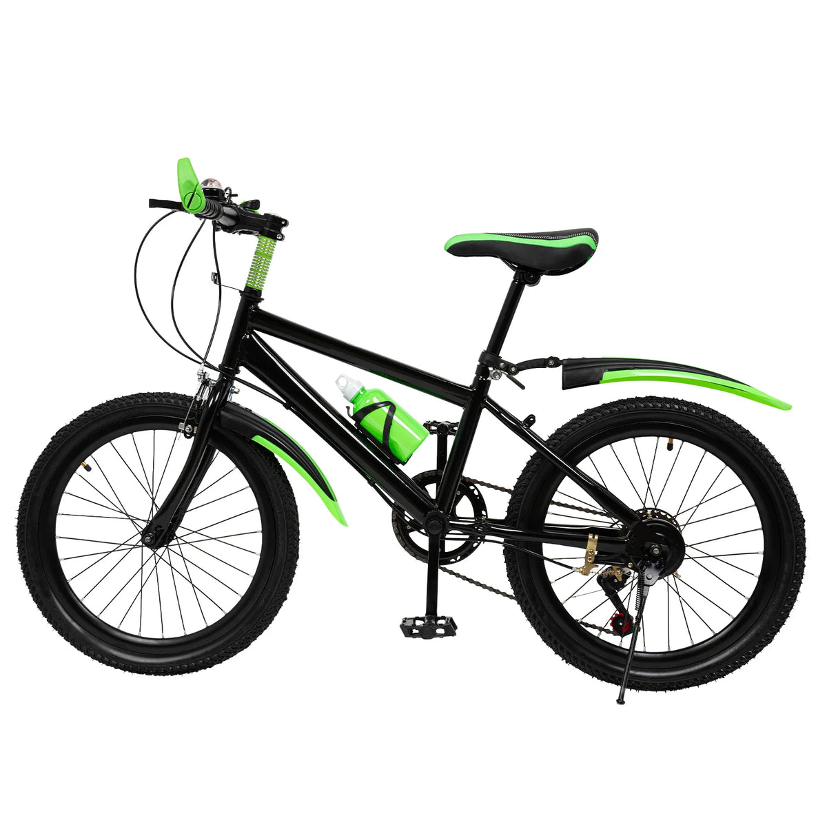 Children's Mountain Bike 7 Speed With Storage Bag And Bell