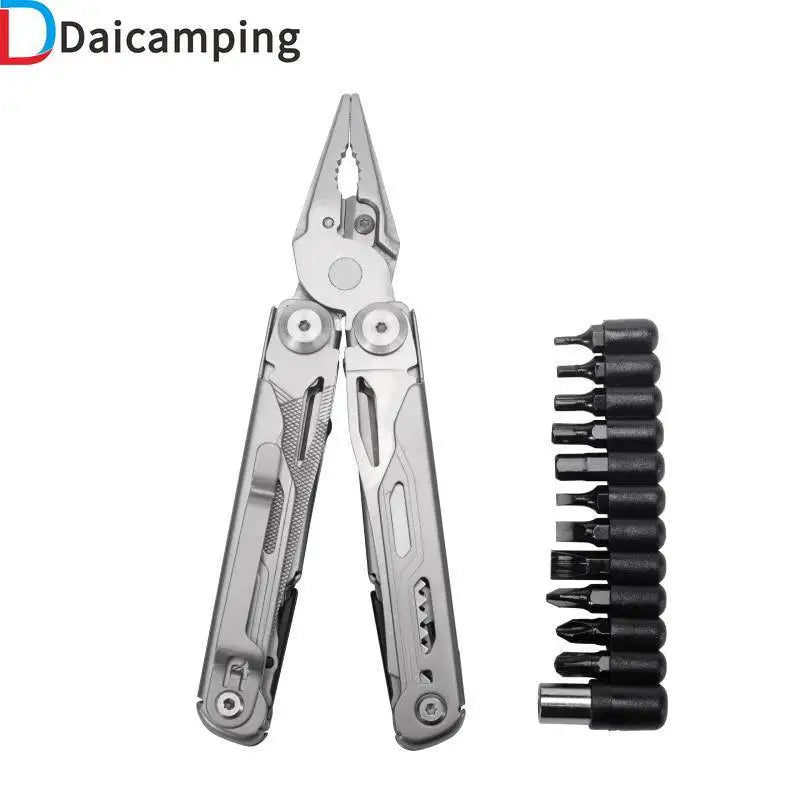 Daicamping DL10 Pocket Multi Tool Kit Folding Knife Pliers