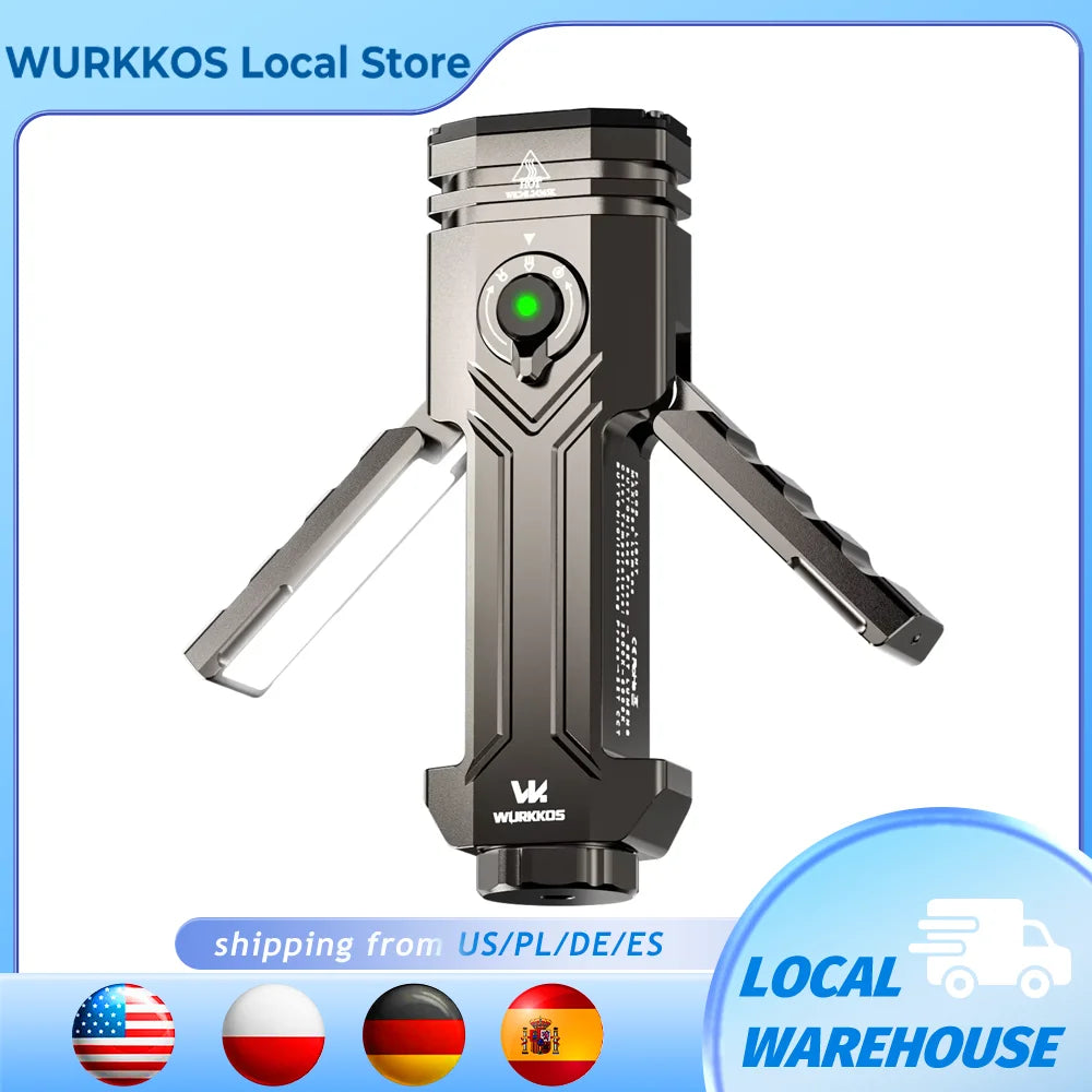 Wurkkos HD02 LED Camping Lamp Outdoor Rechargeable 800 Lumen
