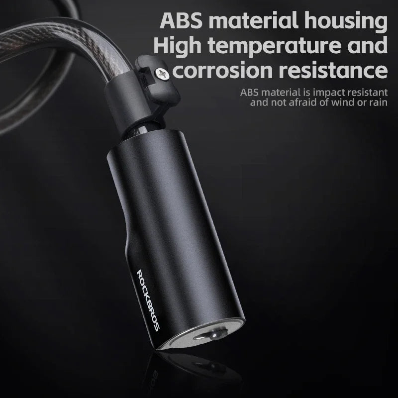 ROCKBROS Portable Anti Theft Cable Lock For Bikes And Scooters