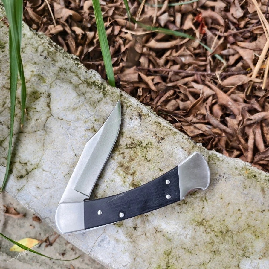 DIY Supplies Outdoor D2 Blade Knife With G10 Handle For Camping And Emergencies