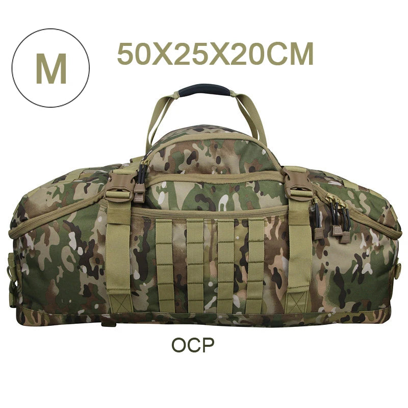 LQARMY Molle Tactical Backpack For Hiking Camping Travel