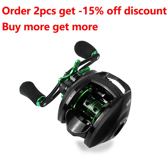 LINNHUE Best Baitcasting Reel BS2000 8.1:1 High Speed