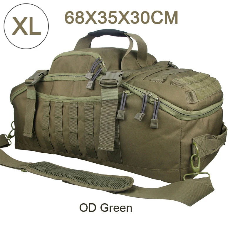 LQARMY Molle Tactical Backpack For Hiking Camping Travel