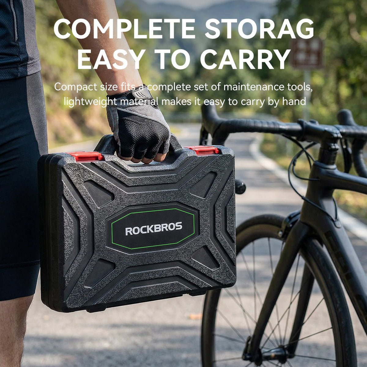 Rockbros 22 In 1 Multifunctional Bicycle Repair Tools Kit