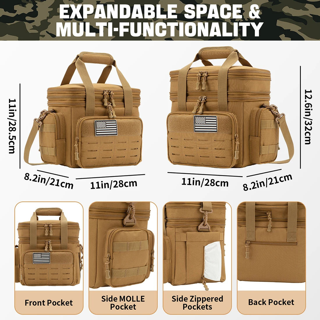 ReFire Gear Tactical Insulated Cooler Lunch Bag