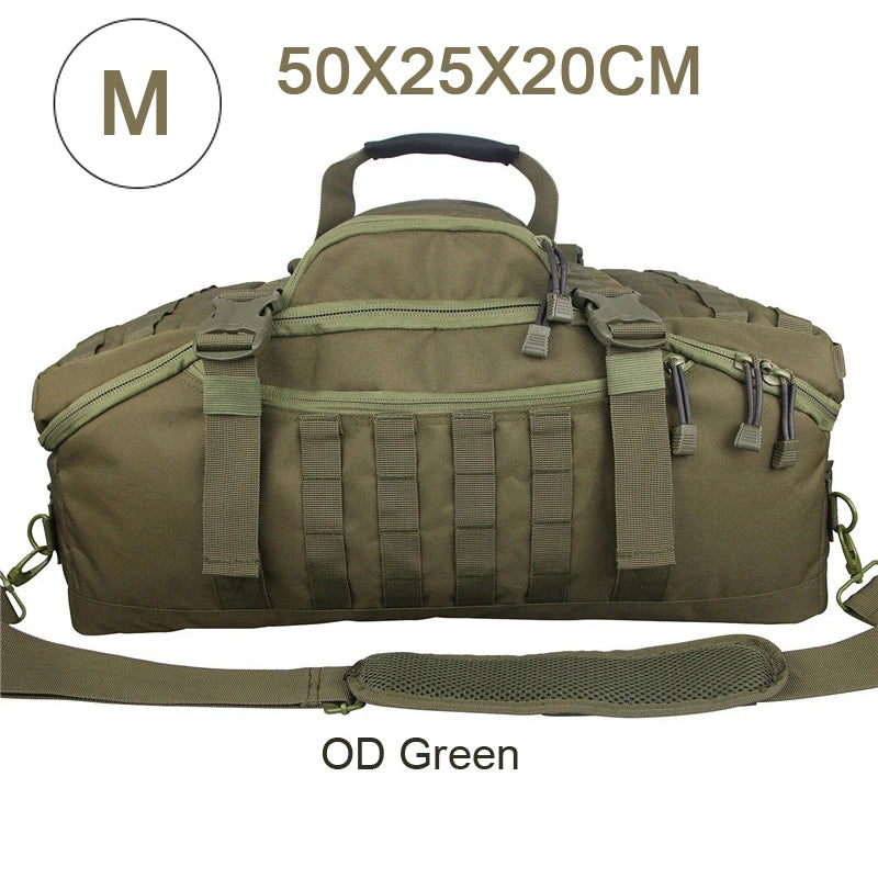 LQARMY Molle Tactical Backpack For Hiking Camping Travel