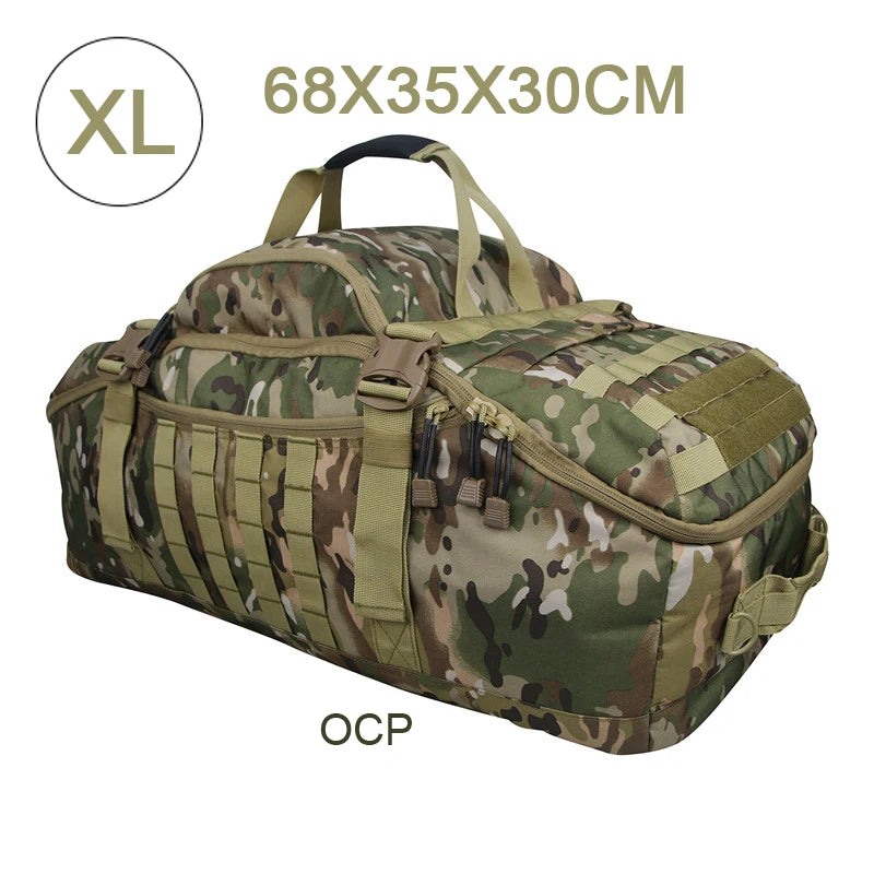 LQARMY Molle Tactical Backpack For Hiking Camping Travel